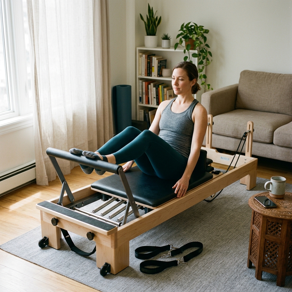 Which Pilates equipment is most effective for full body workouts at home?